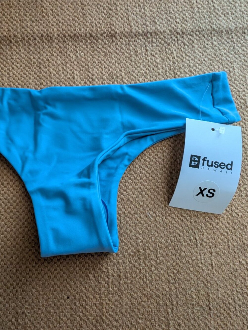 Brand new tagged Fused Hawaii Manini Bottom Cyan XS